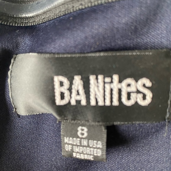 BaNites size 8 Semi-Formal dress with sexy mesh inserts at waist. - Picture 15 of 15